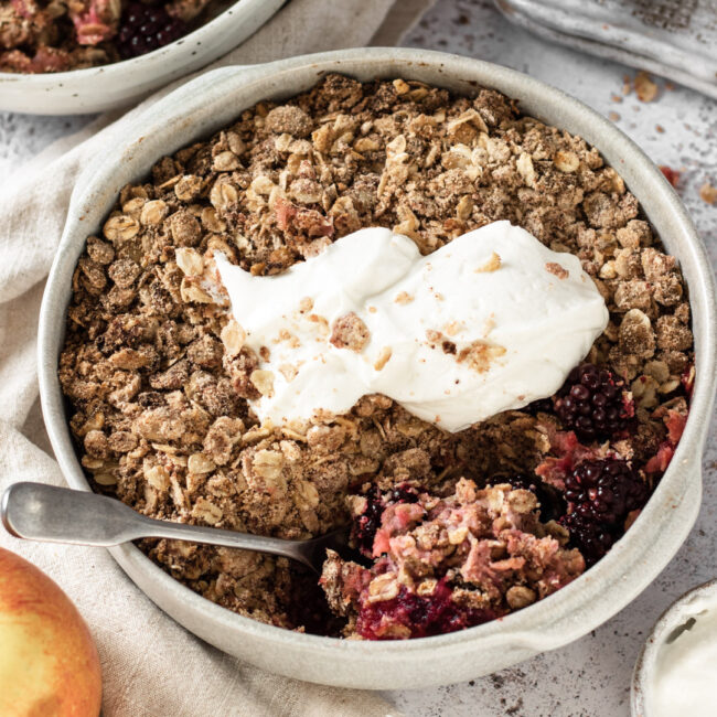 Apple Breakfast Crumble