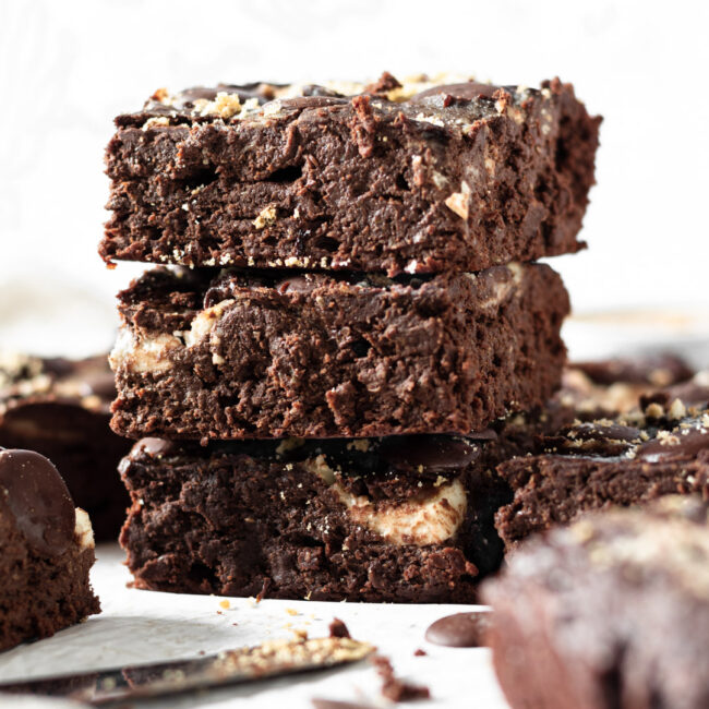 Healthy Cheesecake Brownies