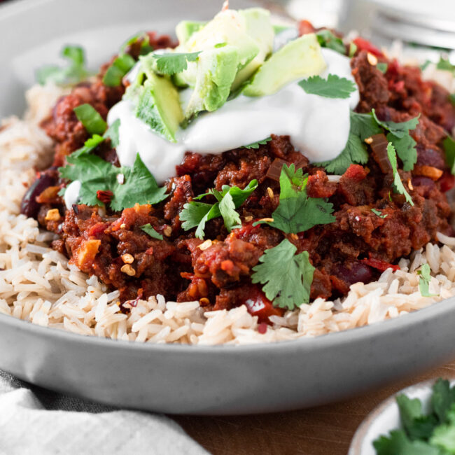 Vegan Chilli con Carne