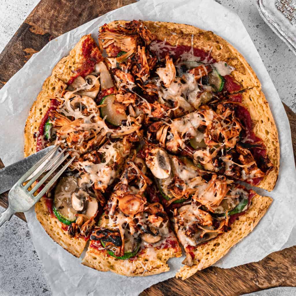 High Protein Pizza Base