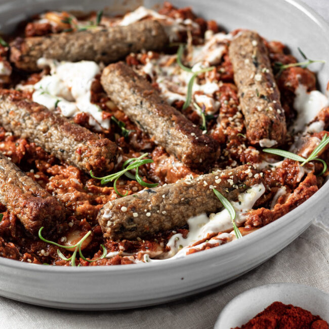 Smoked Tomato Sausage Stew