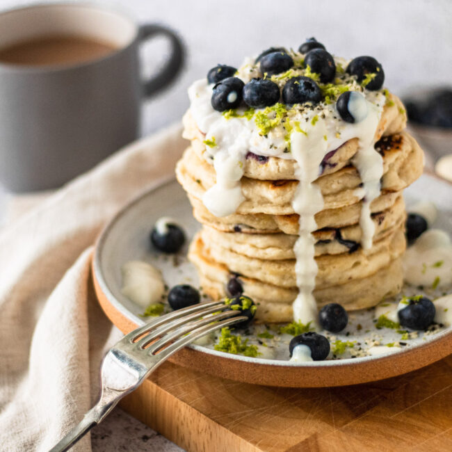 Coconut and Lime Pancakes