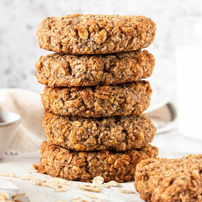 Healthy Vegan Oat Cookies